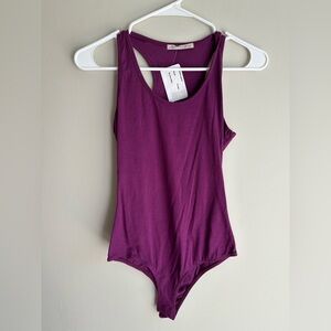 Purple bodysuit